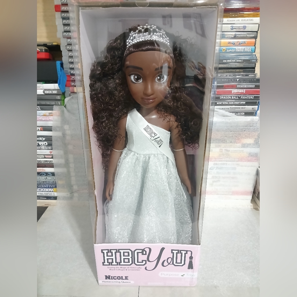 Purpose Toys HBCyoU Homecoming Queen Doll Nicole, 18-inch Doll (NEW)